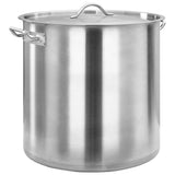 Vidaxl gryde 98 L 50x50 cm rustfrit stål