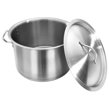 Vidaxl gryde 24 L 36x24 cm rustfrit stål