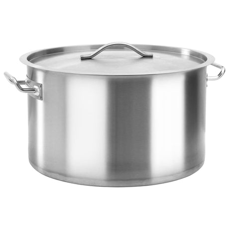 Vidaxl gryde 44 L 45x28 cm rustfrit stål
