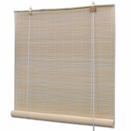 Vidaxx rullegardiner 2 stk 120x160 cm bambus natur