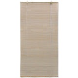 VidaXL rullegardiner 4 stk 120x160 cm bambus natur