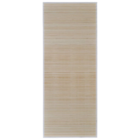 VidaXL tæpper 2 stk rektangulære 120x180 cm bambus natur