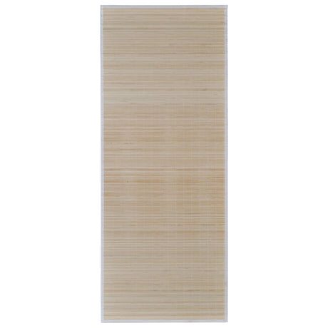 VidaXL tæpper 4 stk rektangulære 120x180 cm bambus natur