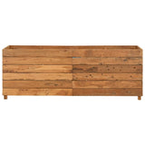 Vidaxl Planter Insert 150x40x55 cm genanvendt teak og stål