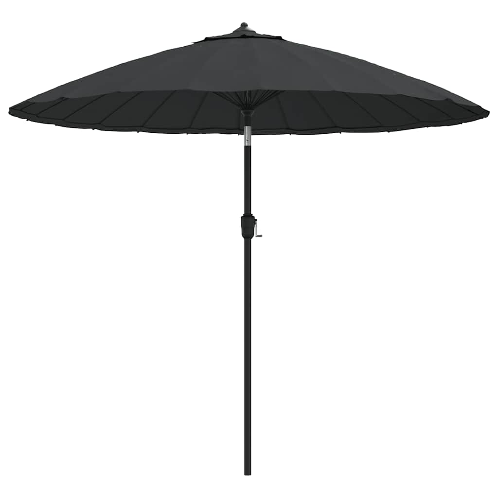 Vidaxl -parasol med aluminiumstang 270 cm antracit