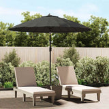 Vidaxl -parasol med aluminiumstang 270 cm antracit