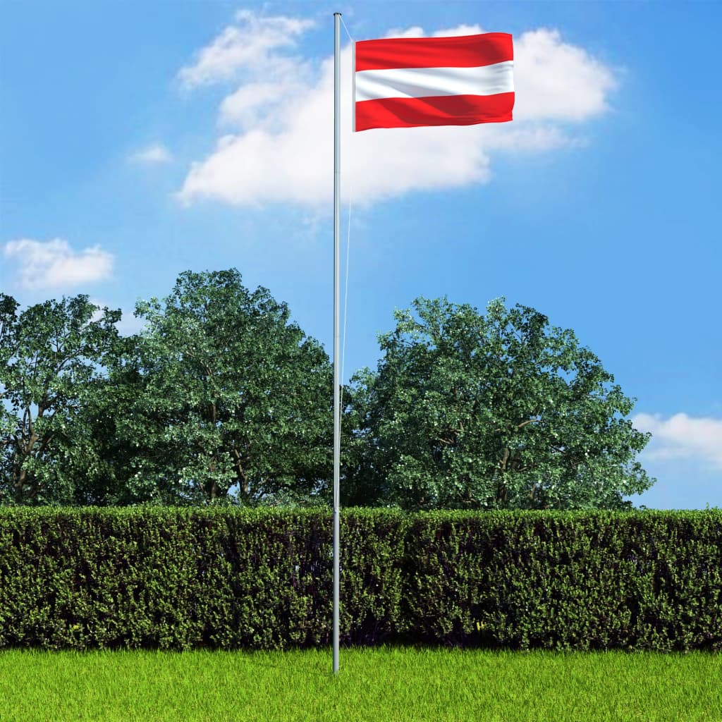 Vidaxl Flag Østrig 90x150 cm
