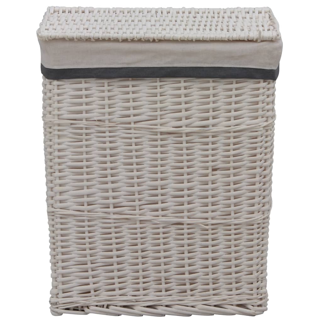 Vidaxl vaskeri Kurv Willows White