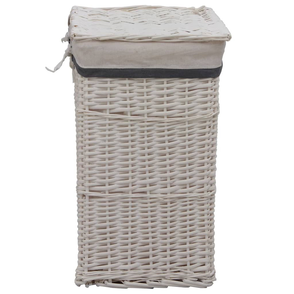 Vidaxl vaskeri Kurv Willows White