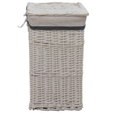 Vidaxl vaskeri Kurv Willows White