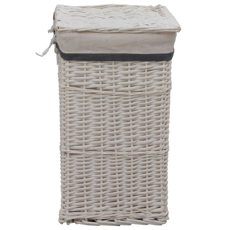 Vidaxl vaskeri Kurv Willows White