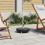 Vidaxl parasolfod omkring 30 kg granit sort