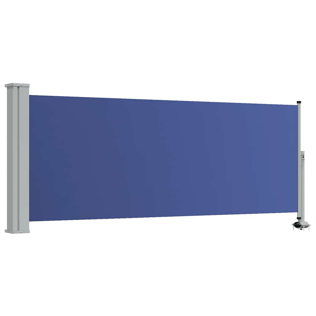 Vidaxl Haveskærm Udvidelig 100x300 cm blå