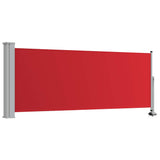 Vidaxl haveskærm Udvidelig 100x300 cm rød
