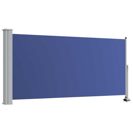 Vidaxx udtrækbar haveskærm 120x300 cm blå