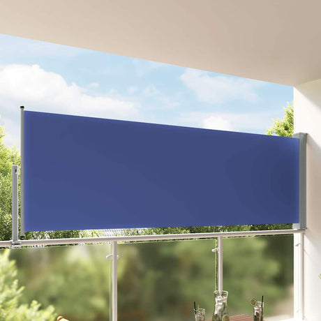 Vidaxx udtrækbar haveskærm 120x300 cm blå