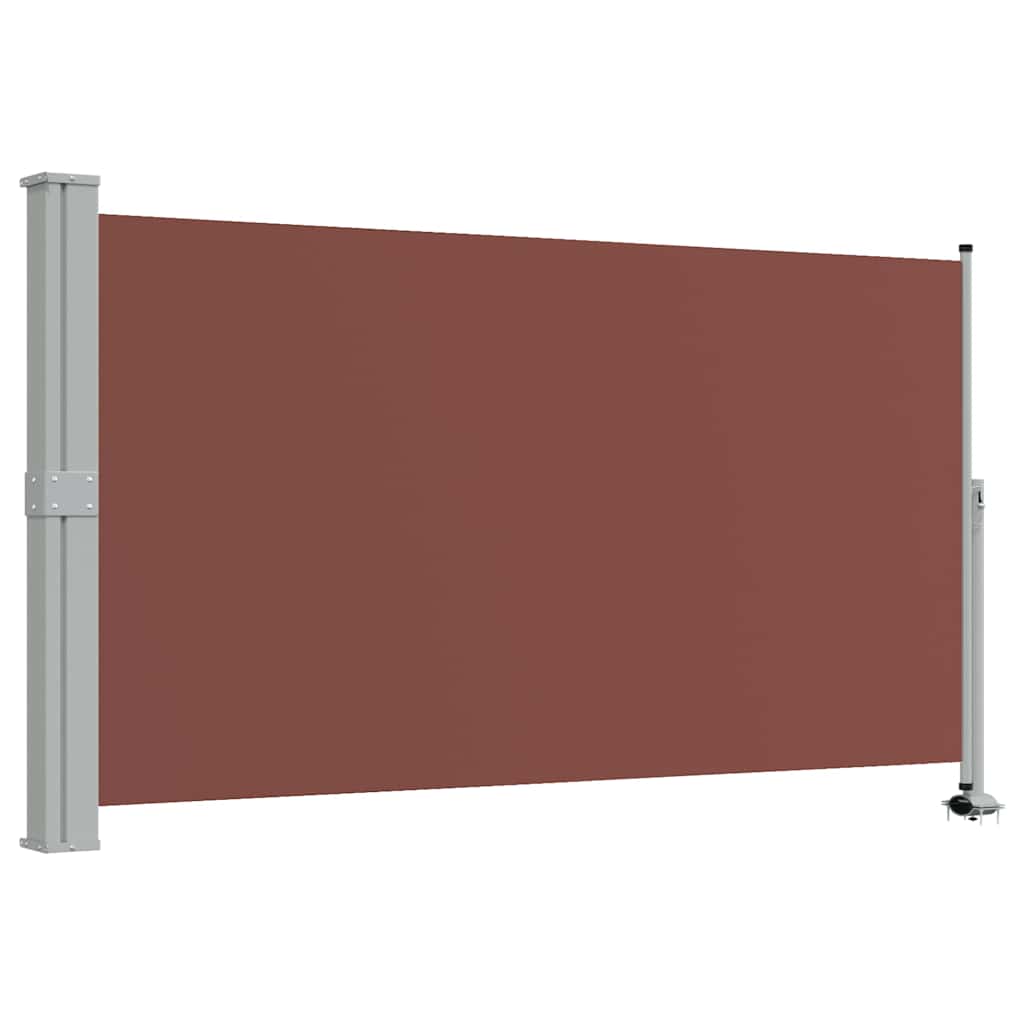 Vidaxl Haveskærm Udvidelig 140x300 cm brun