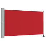 Vidaxx udtrækbar haveskærm 140x300 cm rød