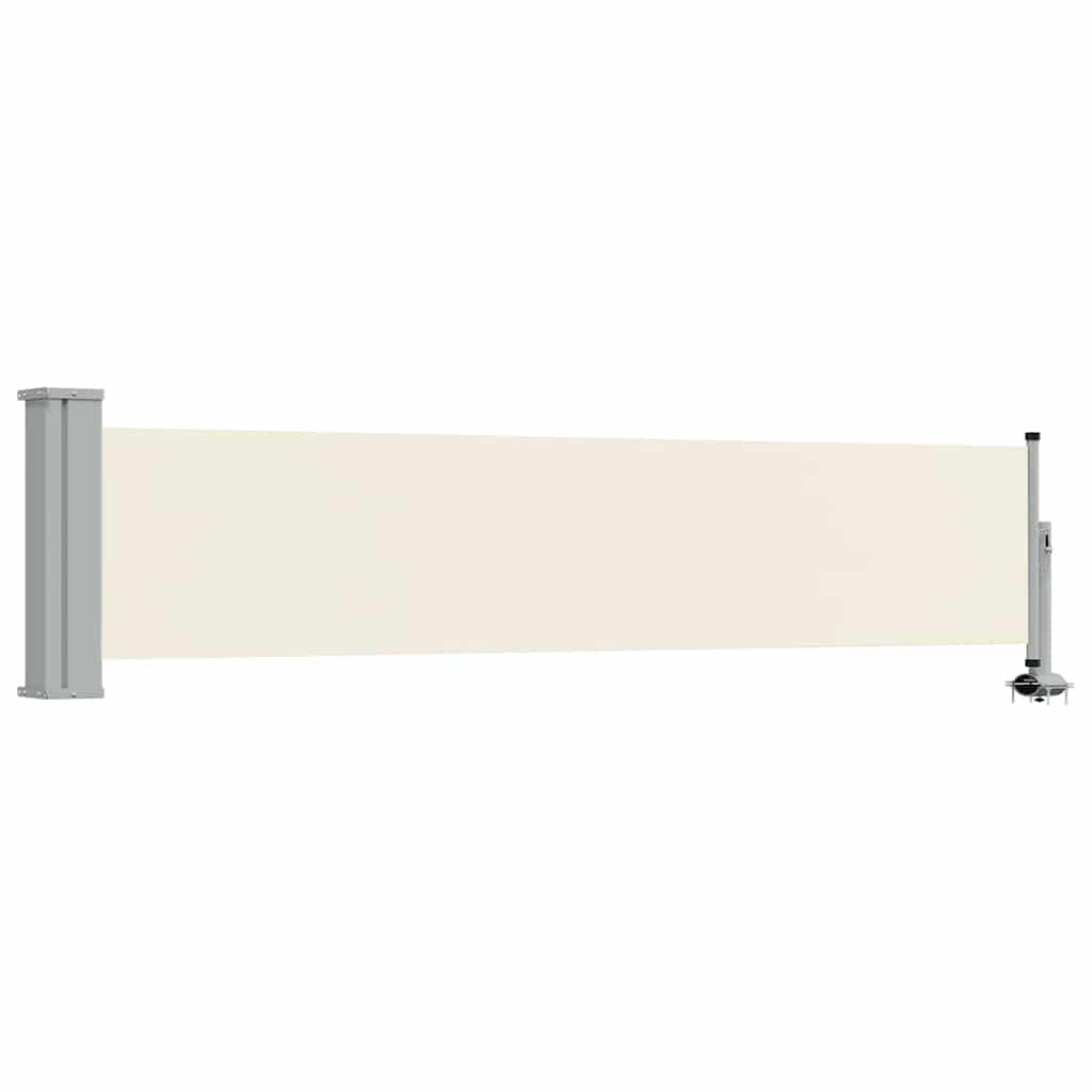 Vidaxl haveskærm Udvidelig 60x300 cm creme -farvet