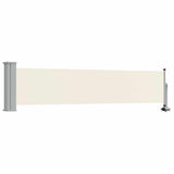 Vidaxl haveskærm Udvidelig 60x300 cm creme -farvet