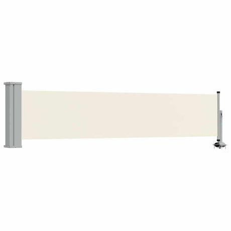 Vidaxl haveskærm Udvidelig 60x300 cm creme -farvet