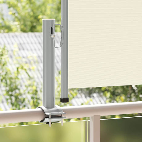 Vidaxl haveskærm Udvidelig 60x300 cm creme -farvet