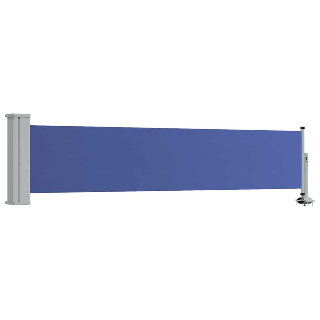 Vidaxl Haveskærm Udvidelig 60x300 cm blå
