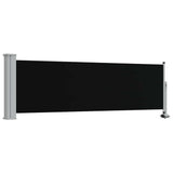 Vidaxl Haveskærm Udvidelig 80x300 cm sort