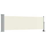 Vidaxl haveskærm Udvidelig 80x300 cm creme -farvet