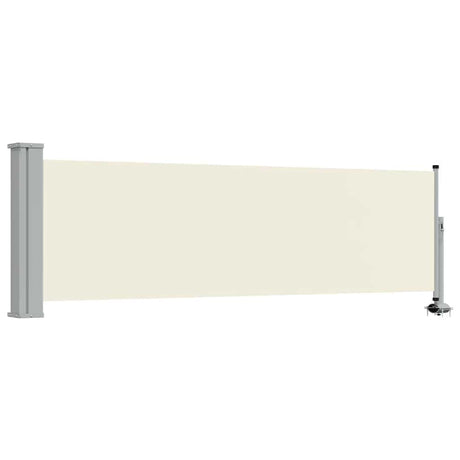 Vidaxl haveskærm Udvidelig 80x300 cm creme -farvet