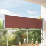 Vidaxx udtrækbar haveskærm 80x300 cm brun