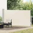 Vidaxl haveskærm Udvidelig 170x300 cm creme