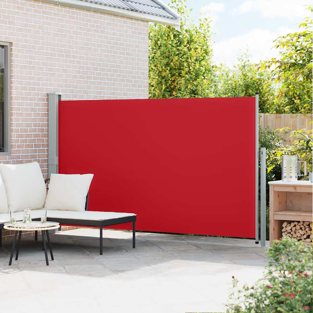 Vidaxl Haveskærm Udvidelig 170x300 cm rød