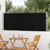Vidaxl Haveskærm Udvidelig 100x300 cm sort