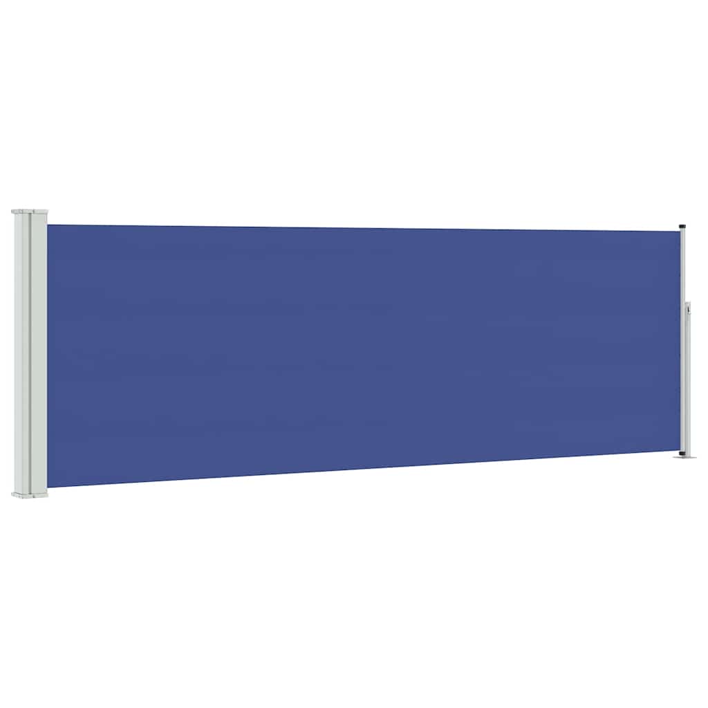 Vidaxl Haveskærm Udvidelig 100x300 cm blå
