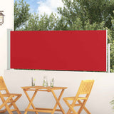 Vidaxl haveskærm Udvidelig 100x300 cm rød