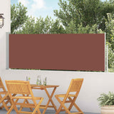Vidaxl haveskærm Udvidelig 100x500 cm brun