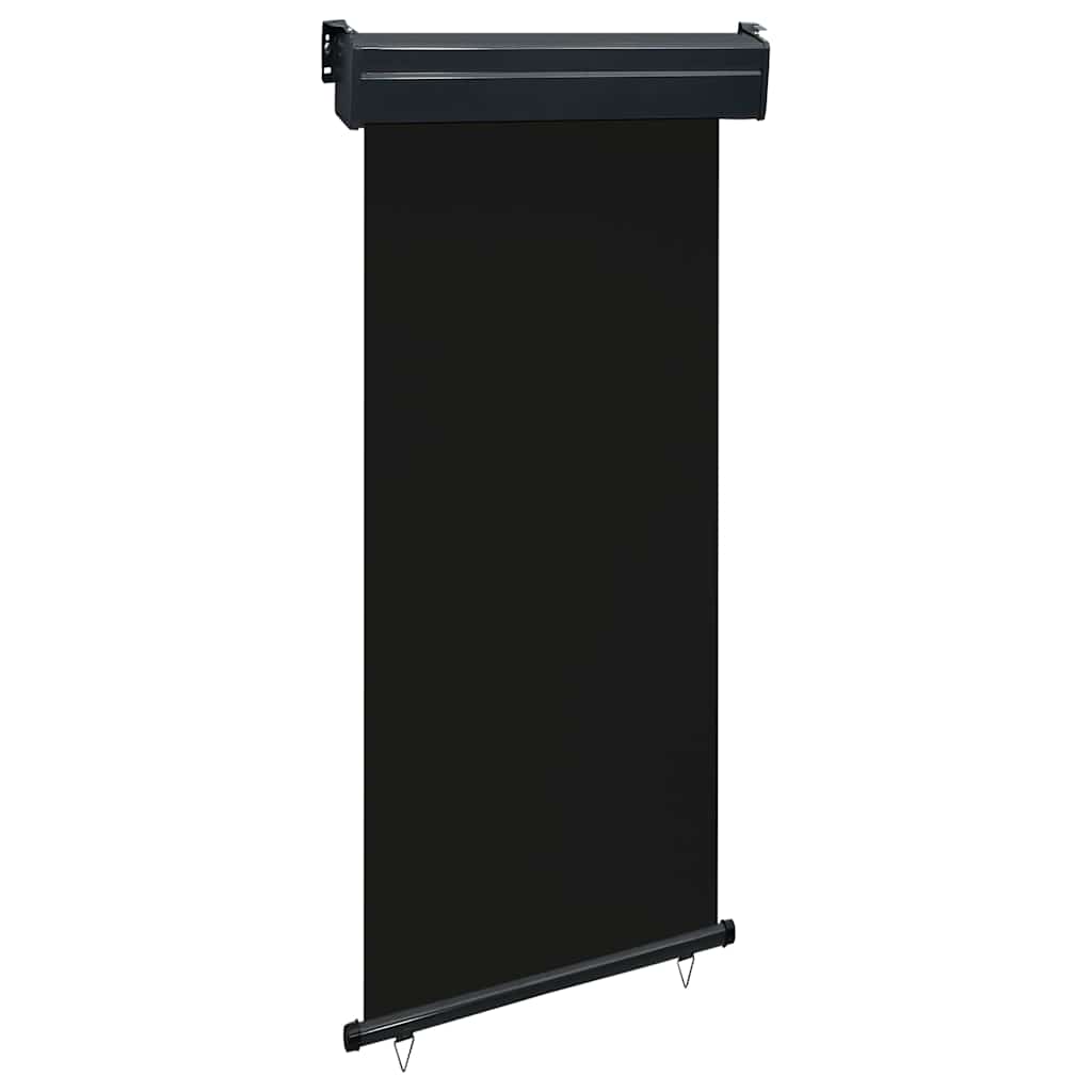 Vidaxl balkonskærm 105x250 cm sort