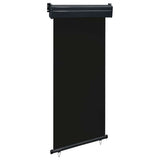 Vidaxl balkonskærm 105x250 cm sort