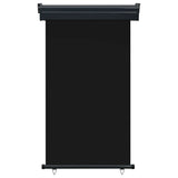Vidaxl balkonskærm 105x250 cm sort
