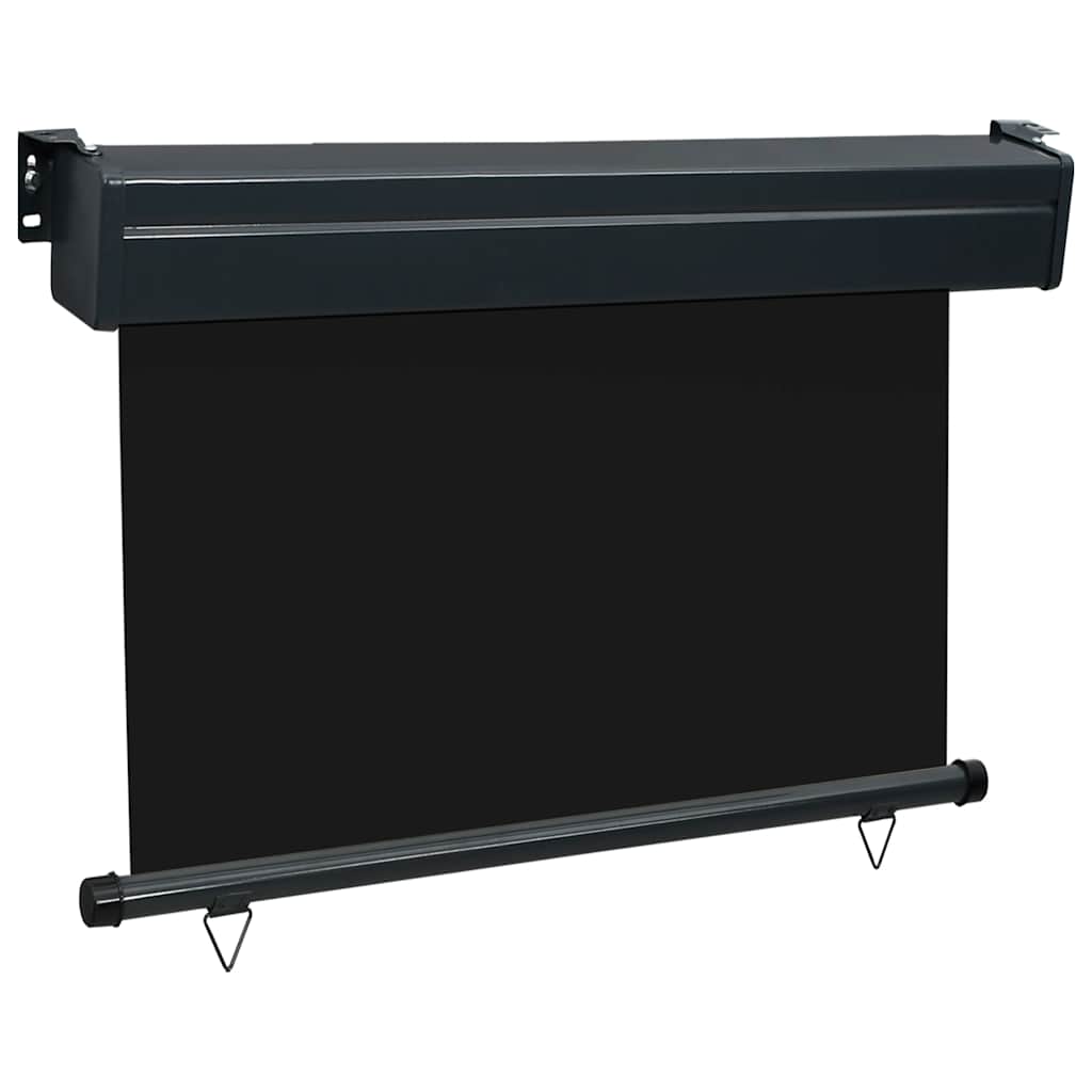 Vidaxl balkonskærm 105x250 cm sort