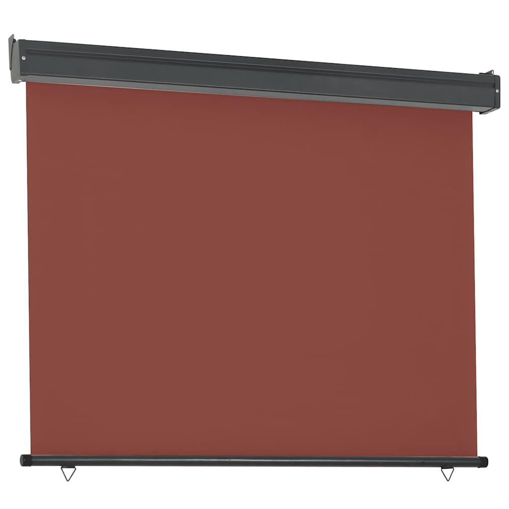 Vidaxl balkonscherm 125x250 cm bruin