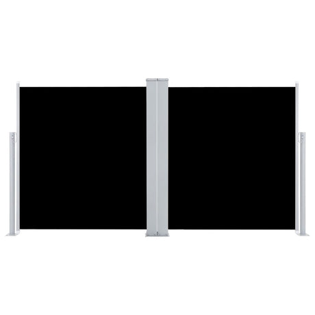 Vidaxl forrude udvides 100x600 cm sort sort