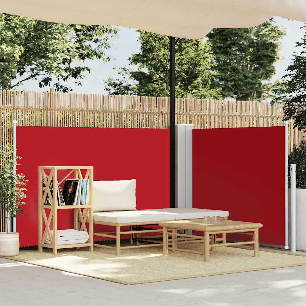 Vidaxl forrude udvides 100x600 cm rød