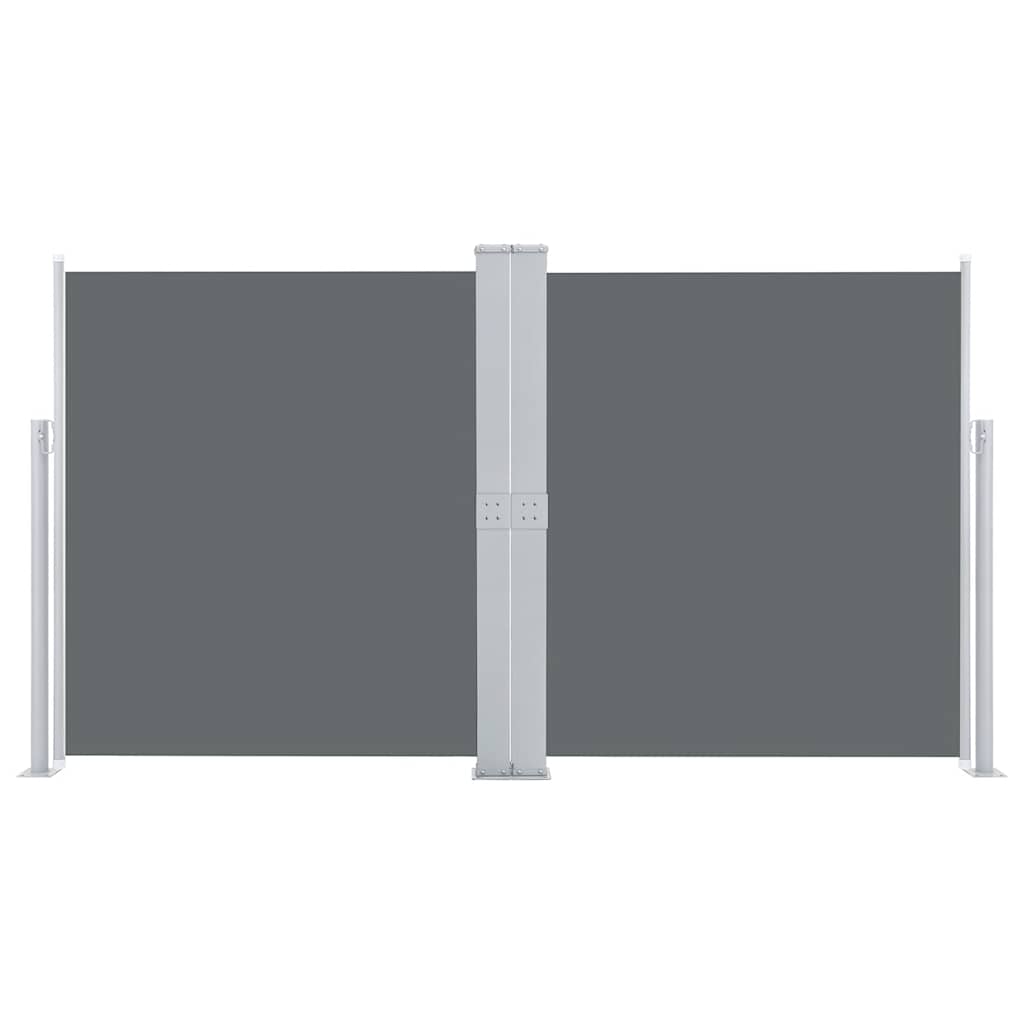 Vidaxl forrude udvides 140x600 cm antracit