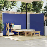 Vidaxl forrude udvides 140x600 cm blå