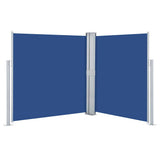 Vidaxl forrude udvides 160x600 cm blå
