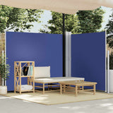 Vidaxl forrude udvides 160x600 cm blå