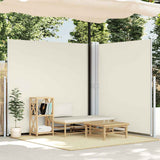Vidaxl haveskærm Udvidelig dobbelt 170x600 cm creme