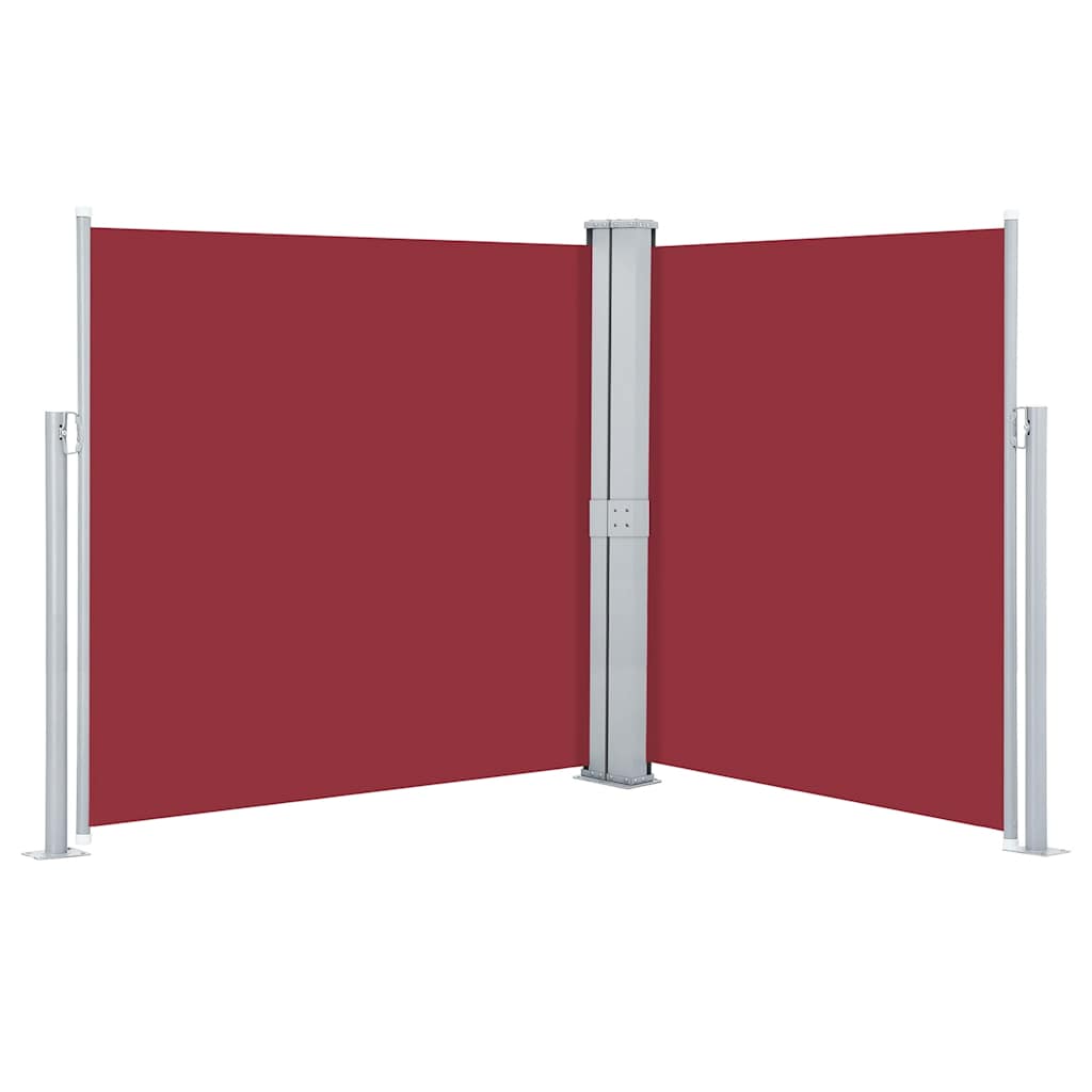 Vidaxl forrude udvides 170x600 cm rød